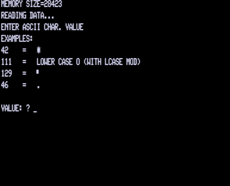 Screen shot